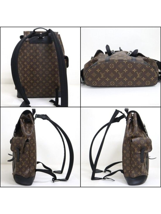 Louis Vuitton Christopher MM Backpack Monogram Macassar main image 4
